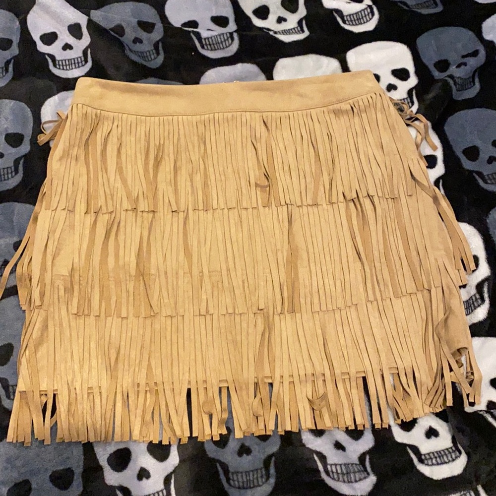Fringe skirt